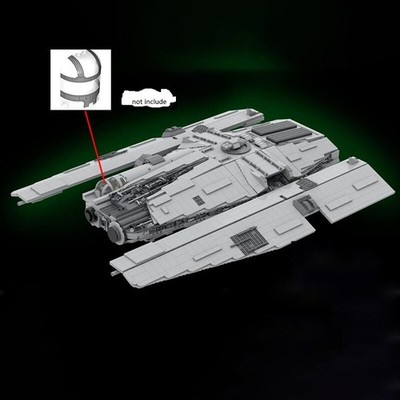 Modubrix Mocs Building Blocks Rebel Spymaster Personal Ship Sets Bricks Toys Kit