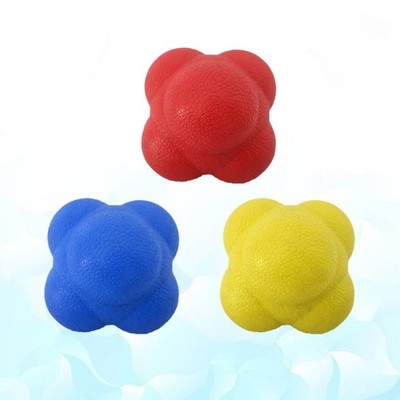  3 Pcs Reaktionsball Training Der Hand-Auge-Koordination Tennis -Trainingsball