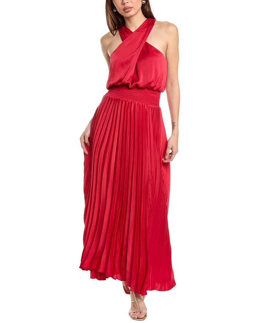Платье макси от Ramy Brook Arina Женское красное 12