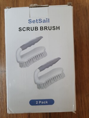 SetSail Scheuerbürste, strapazierfähig mit steifen Borsten - 2er Pack