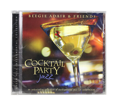 Beegie Adair & Friends Cocktail Party Jazz NEW CD Pop Jazz Instrumental Music