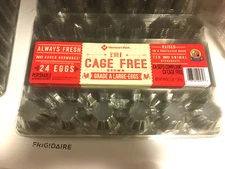 5 empty clear plastic 24 count egg cartons large craft art supplies 5 pc