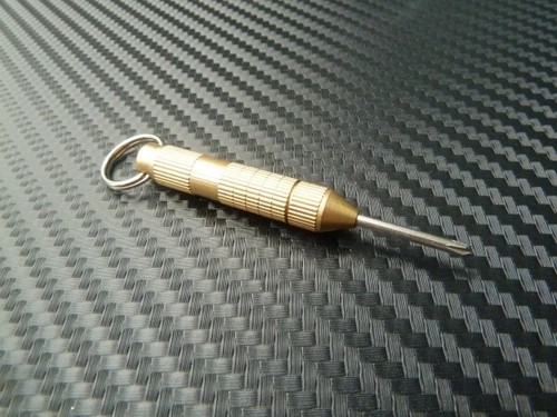 SOLID BRASS KEYRING SCREWDRIVER SET - Picture 2 of 7