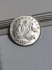 Australian 1924 THREEPENCE CH UNC