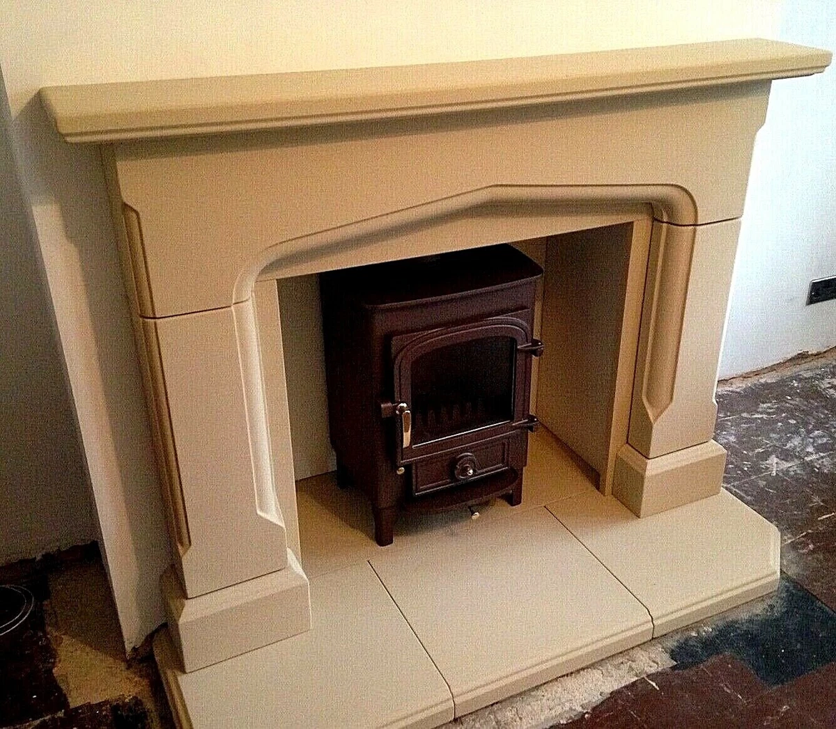 Fireplace Surround stone NEW QUALITY Hand crafted Uk delivery available |  eBay