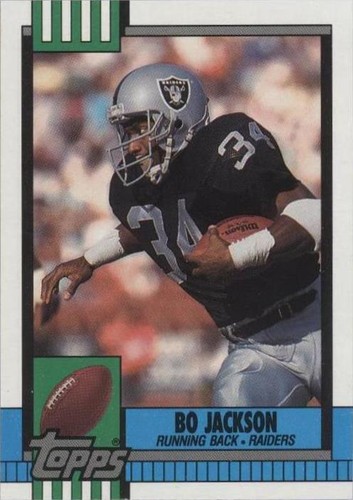 1990 Topps Bo Jackson #285 Los Angeles Raiders | eBay