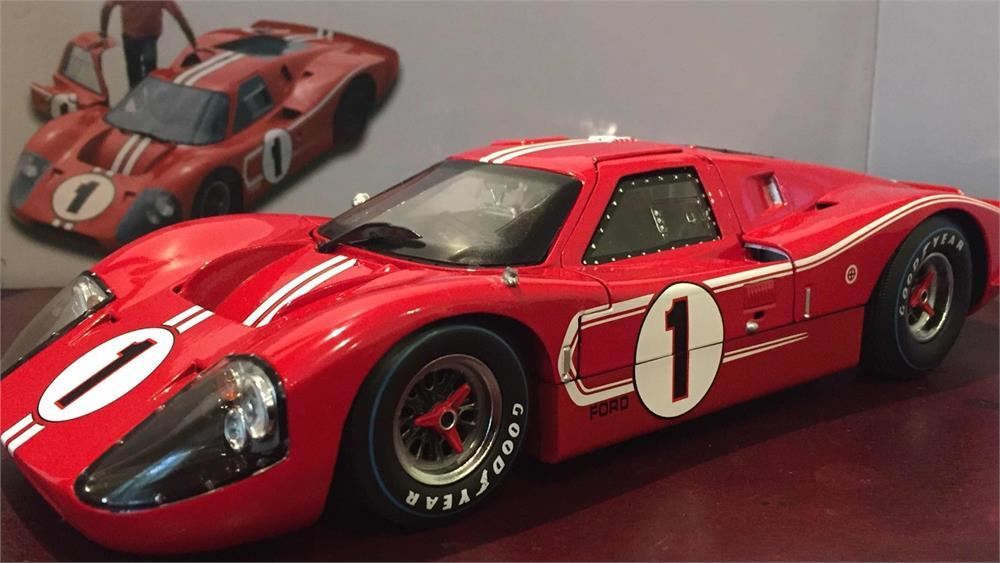 1967 Ford GT40 Mk IV at Le Mans #1 in 1:18 Scale Dan Gurney 1967 Ford GT40 Mk IV at Le Mans #1 in 1:18 Scale Dan Gurney