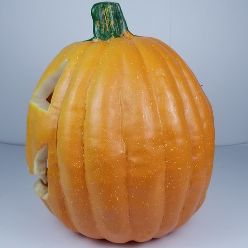 Vintage Light-Up Halloween Jack-O-Lantern Pumpkin 2000 Plug-In 12 In. - Picture 5 of 10