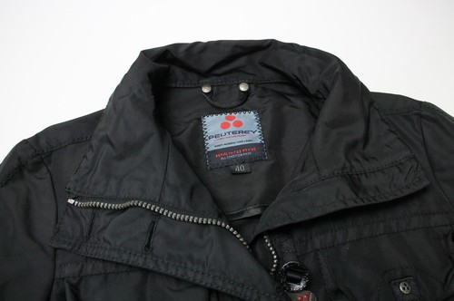 Peuterey Veste Femmes (It) 40 Mince sans Doublure Court Ceinture Poches Zippé - Afbeelding 5 van 15