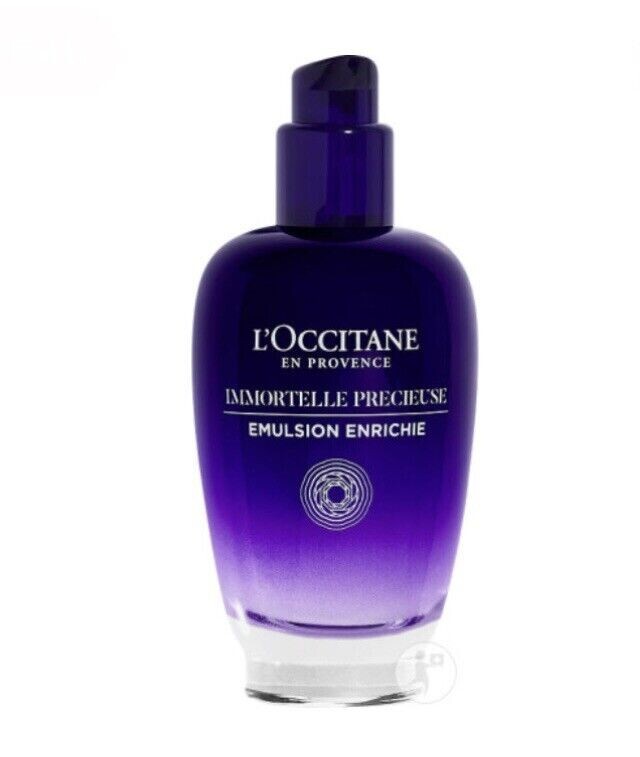 Emulsion Immortelle Précieuse L'Occitane hydratation peaux sèches