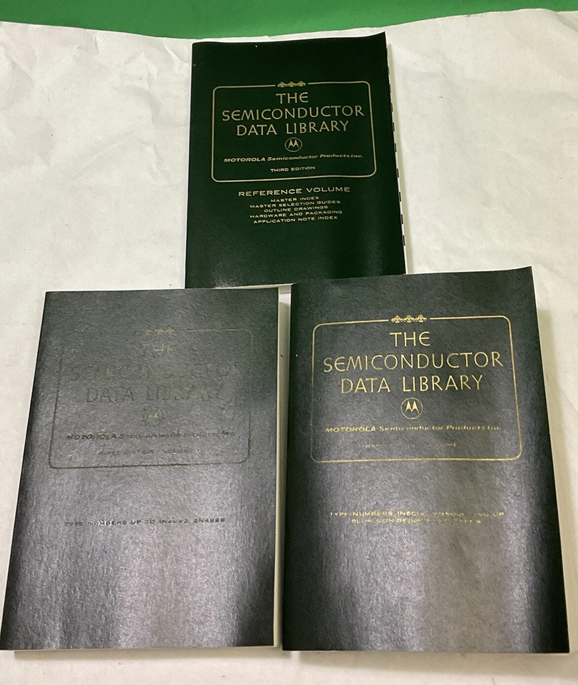 VTG 1972 First EditionThe Semiconductor Data Library Volume 1 ,2 & Third Edition - Image 2 of 4
