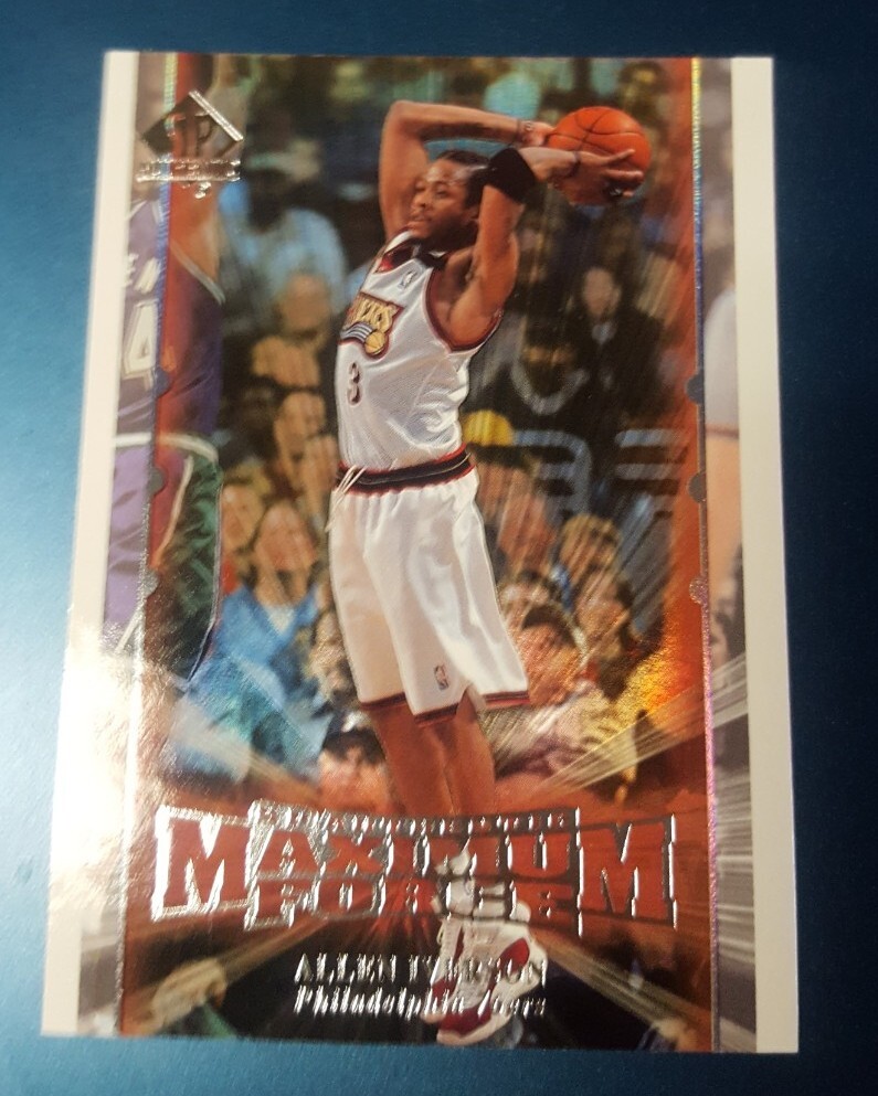 1999-2000 SP Authentic Maximum Force Allen Iverson #M5 NBA