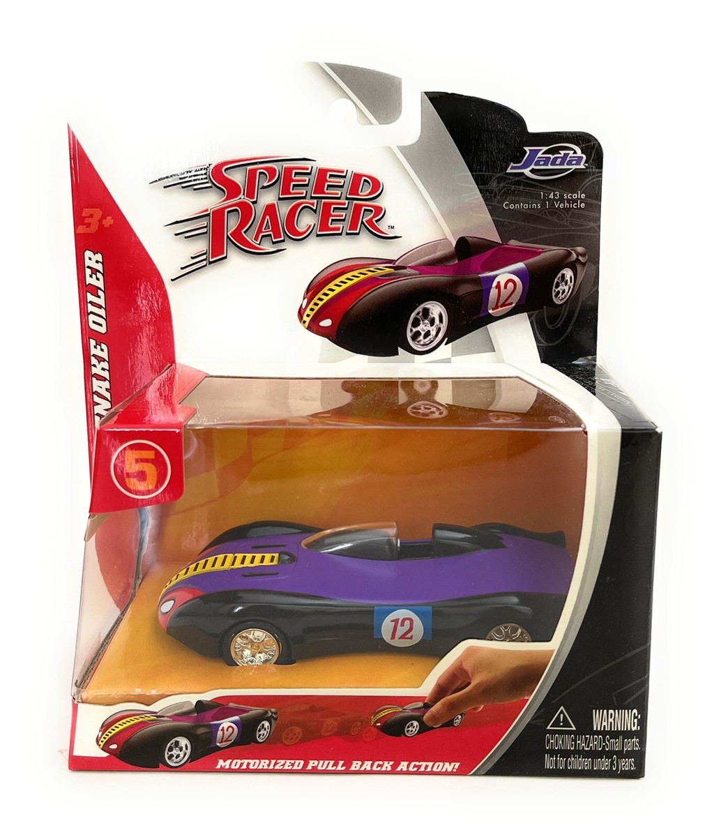 Jada 1:43 Scale Speed Racer Snake Oiler #12 Motorized Pull Back