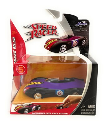 Jada 1:43 Scale Speed Racer Snake Oiler #12 Motorized Pull Back Vehicle 83131-12