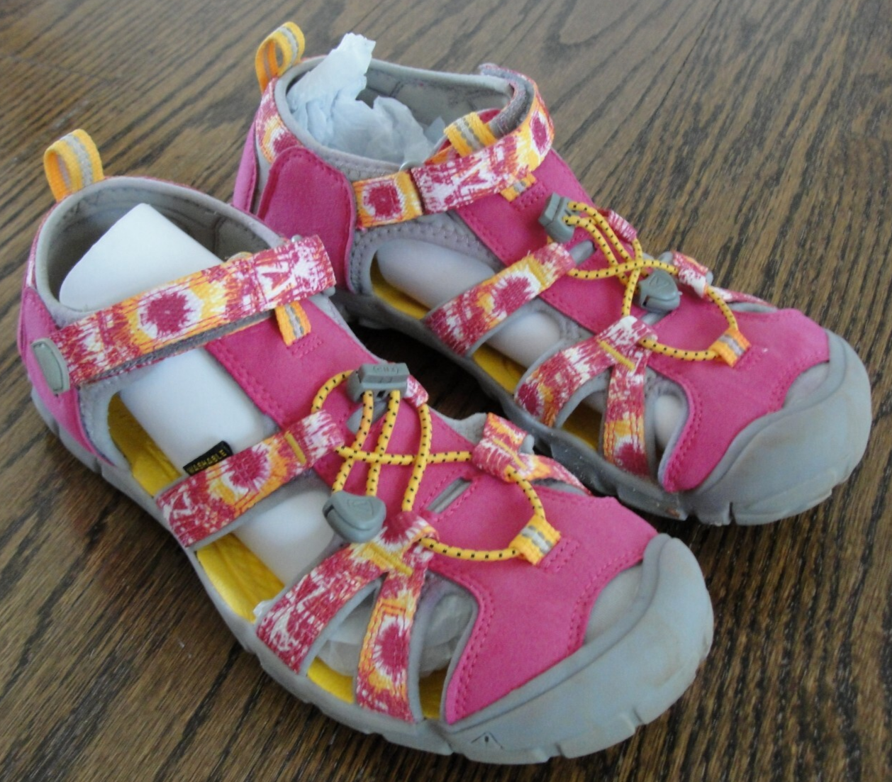 Scarpe da acqua Keen Seacamp II CNX rosa ragazze bambini giovani 6 ?