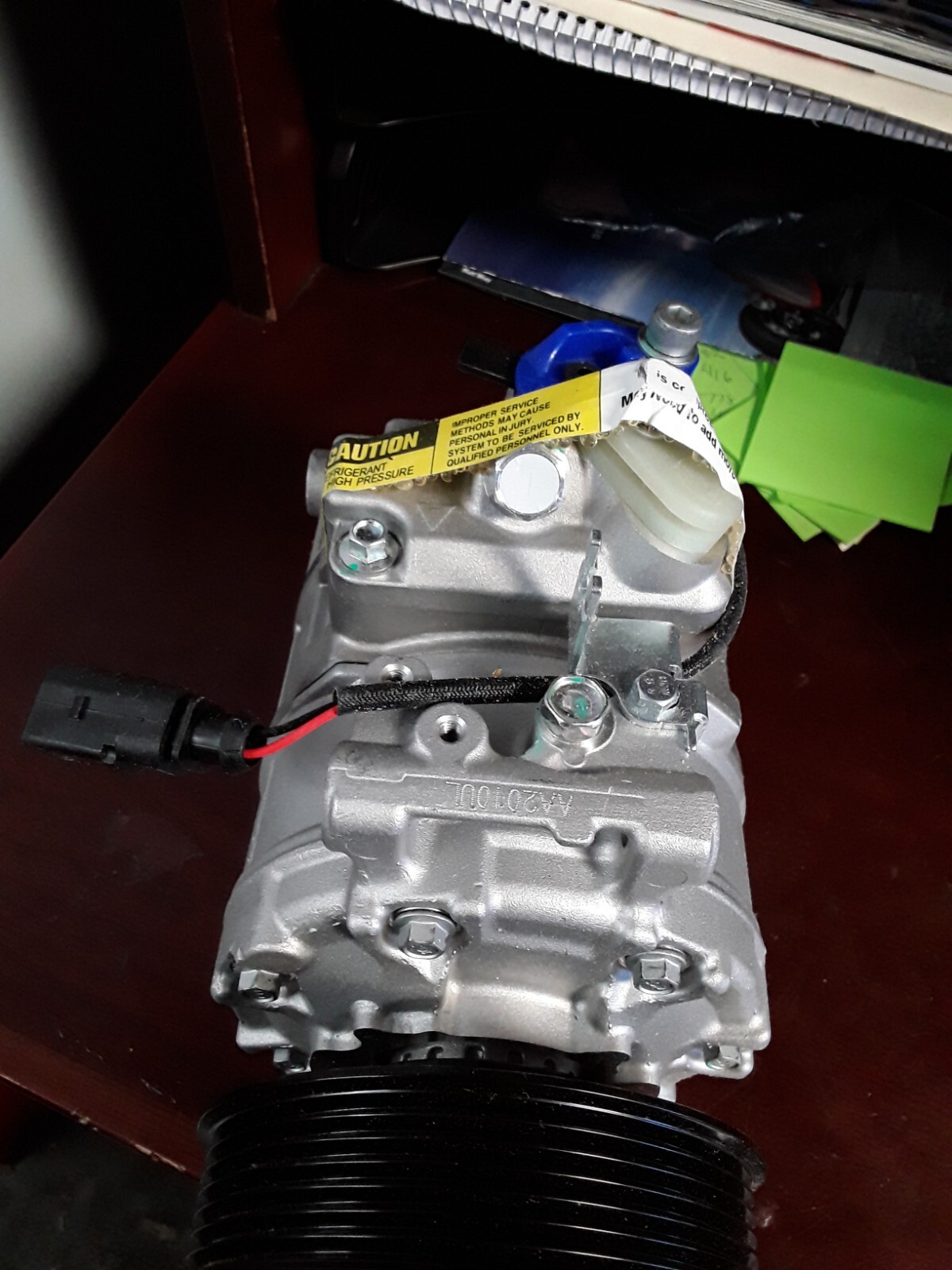 BENTLEY CONTINENTAL 6.0L AC A/C AIR CONDITIONING COMPRESSOR & CLUTCH OEM 06-12🔵