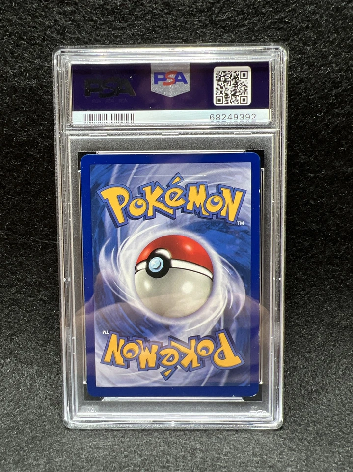 Pokemon 1st Edition French MEWTWO 10/102 (Holo Rare) Base Set PSA 7 Near Mint - Image 2 of 2