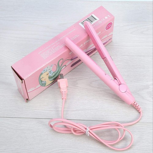 Ceramic Mini Hair Curler Straightener Flat Iron for Short Small Curling Tiny ... - Picture 3 of 6