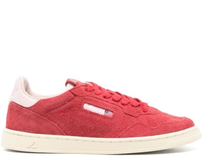 AUTRY MEDALIST 01 FLAT RED/POWDER SNEAKERS DAMEN SCHUHE FLLWUL03