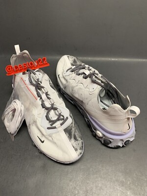 NIKE REACT ELEMENT 55 KL KENDRICK LAMAR [CJ3312 001] PLATINUM WOLF GREY Sz  193153910224|