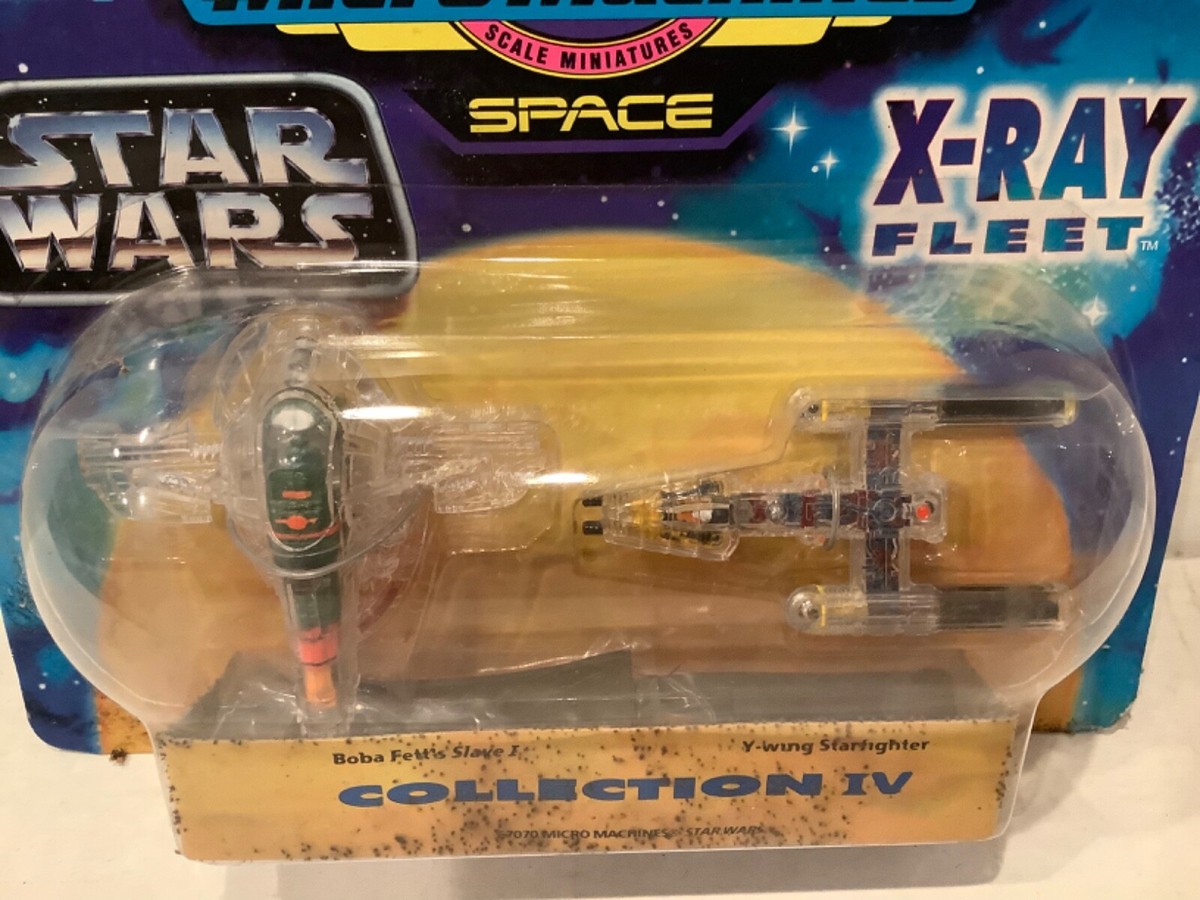 Micro Machines 1995 Star Wars X-Ray Fleet Collection IV Boba