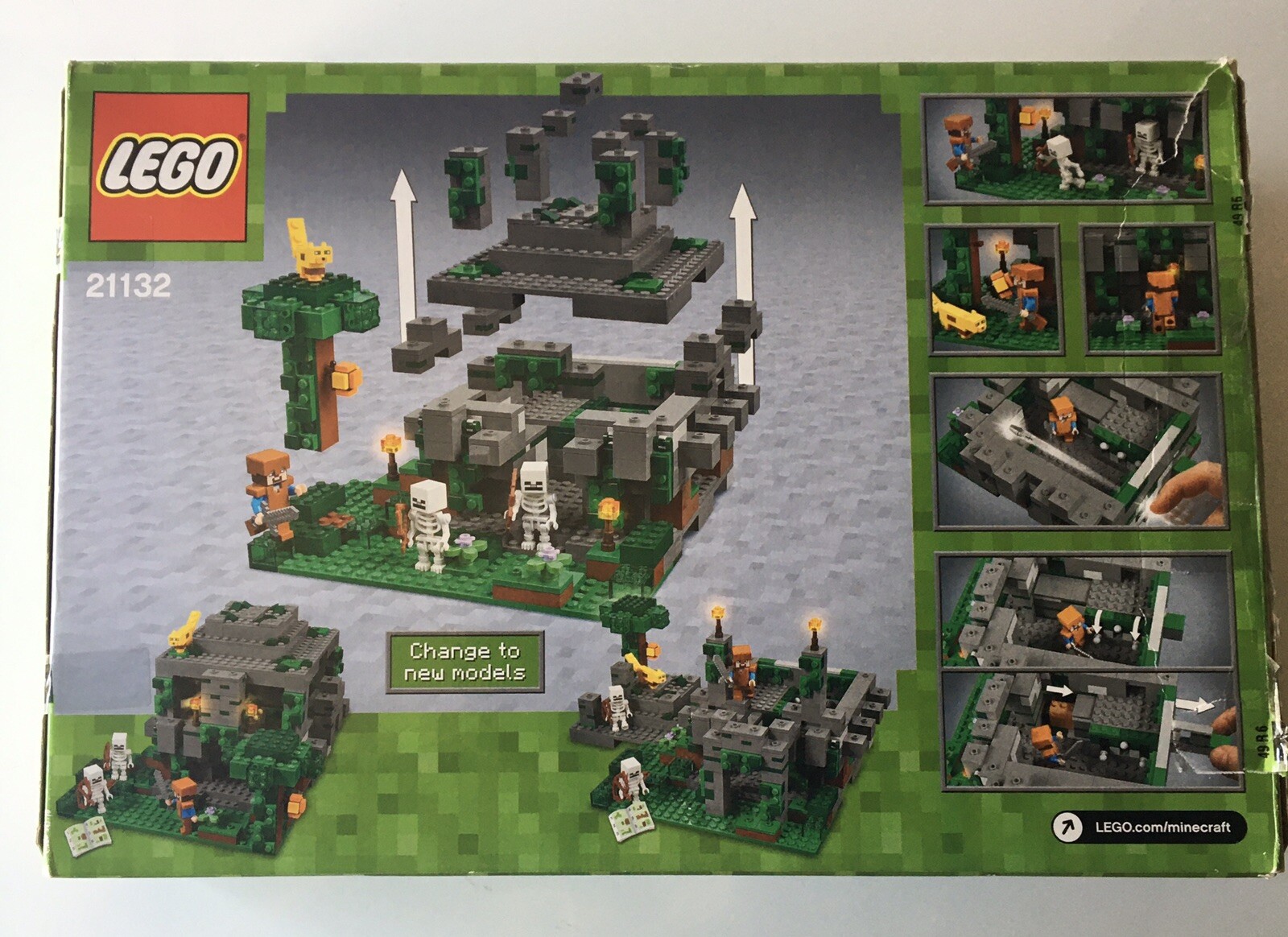 lego 21132 minecraft the jungle temple