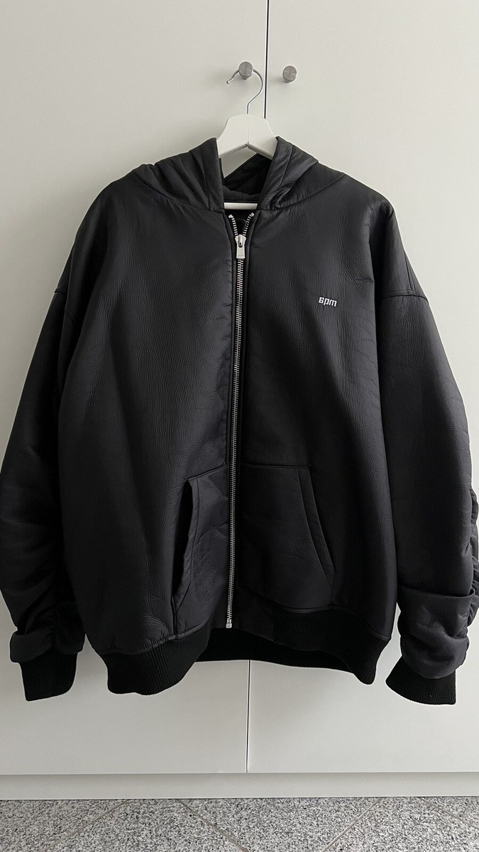 Bomber Jacket Black 6pm Jacke Schwarz 6PM Nylon Jacket Black In
