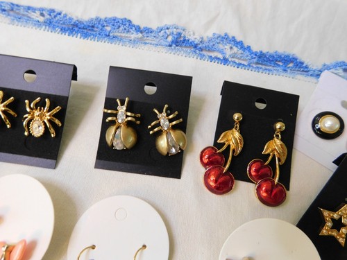 Designer Earrings LOT 23 Pairs Avon Monet Lia Sophia Chicos TOP PICK - Imagen 5 de 18