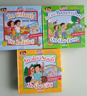 Lisa und Erik / It´s a game! / spielend lernen / 3er Bundle / Englisch lernen