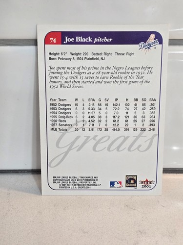 2001 Fleer Baseball Ultra, Greats of the Game, Triple Crown, Platinum You Pick! - Picture 153 of 257