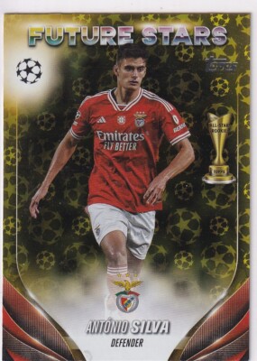 Topps CL Club Competition 2023-24 Nr. 123 Antonio Silva Gold Starball