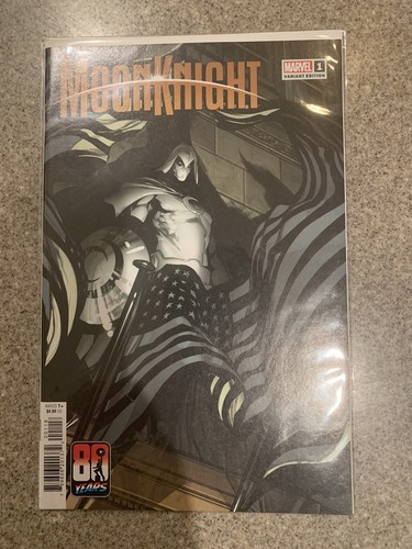 Moon Knight (2021) #1 NM Pepe Larraz Captain America 80th Anniversary Variant