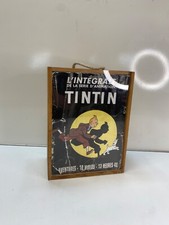 Coffret tintin l’intégrale VHS 10 cassette en bonne état coffret abîmer