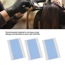 60Pcs/Set Skin Weft Hair Extension Adhesive Double Sided Super Tape Tab Beauty T