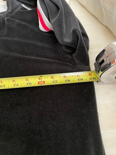 PHYS.SCi. Tracksuit Jacket Youth Size L Full Zip Black With Red/Gray Stripe LS - Picture 12 of 18