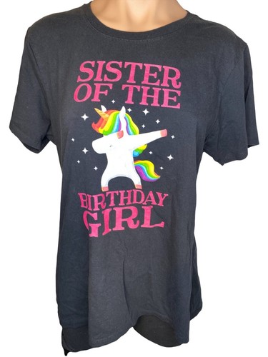 Tshirt Ladies XL sister of the birthday girl