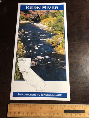 Kern River Flyfishing Map 