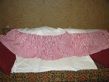 C & F TWIN BED DUST RUFFLE PIECES ONLY CRAFTING VALANCE SEWING MATERIAL CLOTH