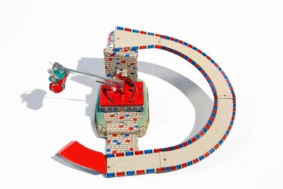 * Blechspielzeug    SKYWAY Raumschiffbahn