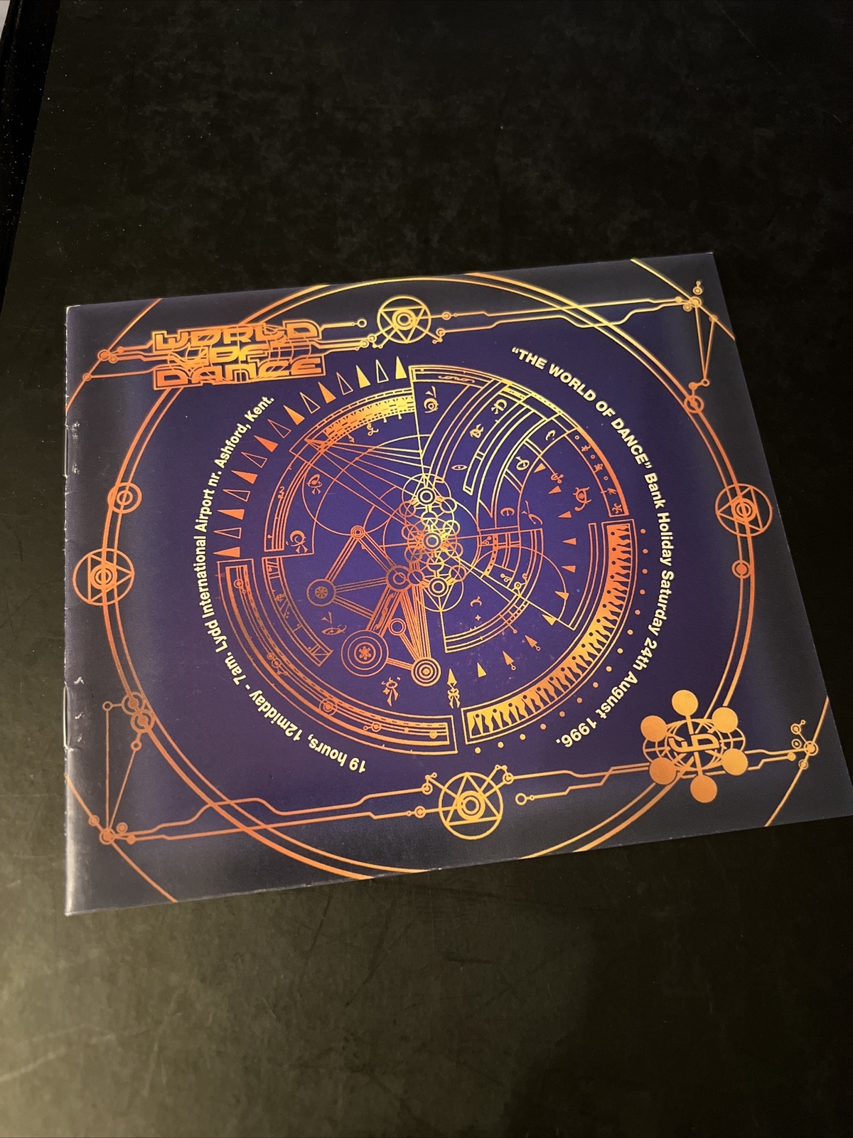 World Of Dance Lydd Airport Kent International 1996 Rave Flyer