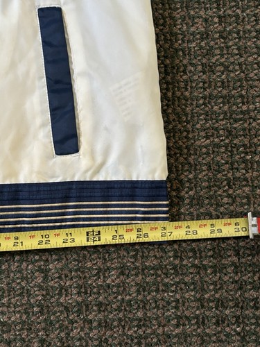 Chaqueta De Colección Años 90 Notre Dame Pro Player Logo Bordado Azul Marino Para Hombres L Nylon - Imagen 7 de 10