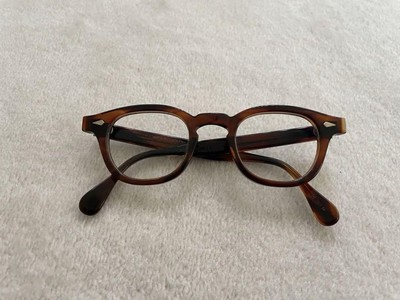 JULIUS TART OPTICAL AR Demi Amber Eyeglasses 44□24 made in Japan