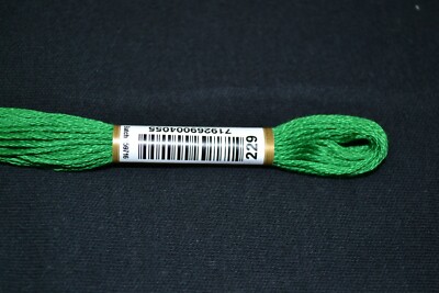 Anchor Cotton Threads for Embroidery Shade 229 Emerald Dark