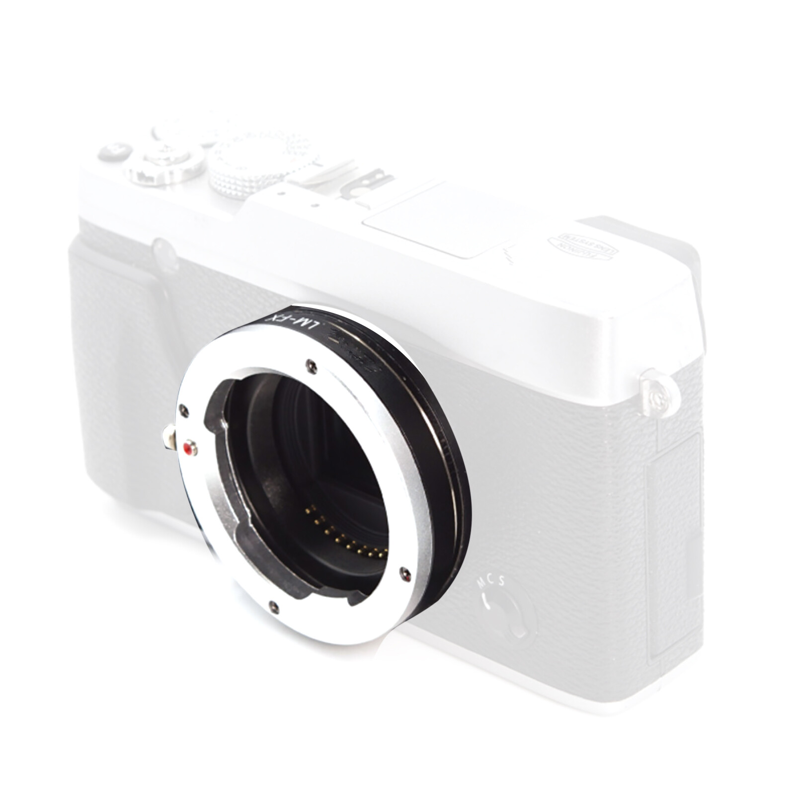 For Leica M Voigtlander LM-FX Lens Mount Adapter To For Fujifilm Fuji X Series F