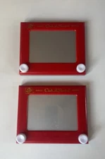VTG Etch A Sketch Magic Screen No. 505 Ohio Art | LOT OF 2 | WORKING