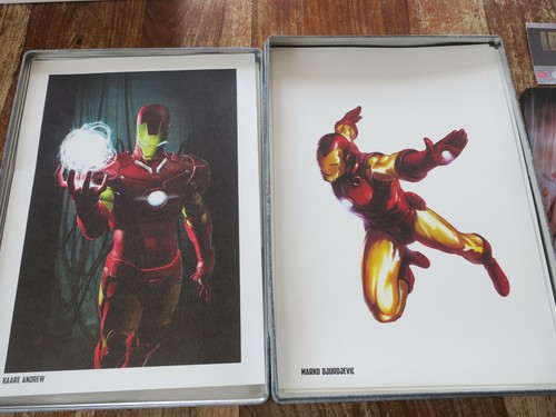 IRON MAN STEEL GALLERY - PORTFOLIO EDITION LIMITEE / SEMIC - Picture 7 of 7