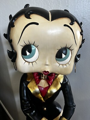 Rare Betty Boop Lifesize 5ft Umbrella Stand Character Statue