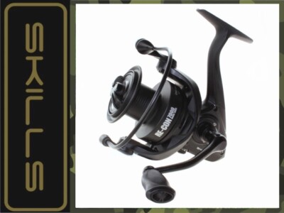 3x Karpfenangeln Big Pit Rolle Skills Tackle 7000 Freilaufrolle Front Drag schwarz WOW