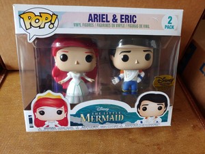 ariel and eric funko pop 2 pack