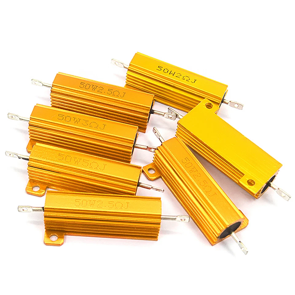 5W 10W 25W 50W 100W 200W 300W 500W Resistencia de carga Resistencia de alambre 0,1 Ω - 10 kΩ - Imagen 3 de 4